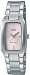 Casio Women's Core LTP1165A-4C Silver Stainless-Steel Quartz Watch with Pink Dial