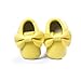 Norbi Baby Infant Toddler Bow Tassels Soft Sole Leather Shoes (3-18 months)