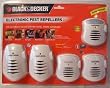 Black & Decker EW406-5P Ultrasonic Pest Repeller, White