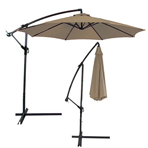 Galleon Odaof 10 Ft Patio Umbrella Offset Hanging Umbrella Outdoor Market Umbrella Garden Galleon Odaof 10 Ft Patio Umbrella Offset Hanging Umbrella Outdoor Market Umbrella Garden