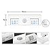 Wireless Motion Sensor Light, 8 LED Stick On Lightcontrol Night Light Battery Operated Step Light for Cabinet Drawer Staircase Workshop Basement Garage (1 Pack)