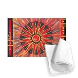 1st Jan, the Golden Dawn by Sabira Manek - Tea Towel 100% Cotton - Art247 - Tea Towel - 46x70cm