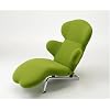 リクライニングチェア　HUG LOUNGE CHAIR(ハグラウンジチェア)：グリーン