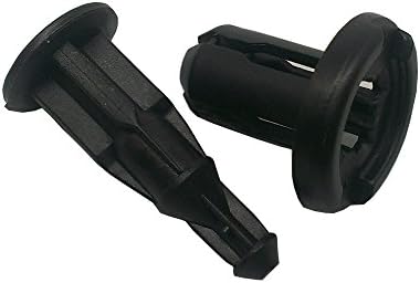 Keyparts 10mm 100 Pcs / Pack Push-type Nylon Bumper Fender Flare Fastener Rivet Clips 91503-sz3-003 for Honda Accord Civic Cr-v CRX