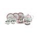 Schylling Toys Rose Tin Tea Set in Tin Basket