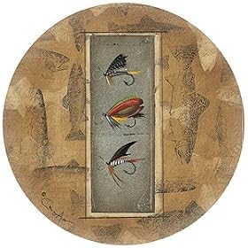 Set of Four Angler's Lure II Coasters- Style TSAL1 by Thirstystone