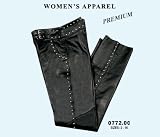 Women's Black Leather Pants