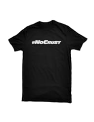 Shirt Junkies Adult- PAUL WALKER R.I.P "# No Crust" Quote Premium Black Next level T-Shirt- M