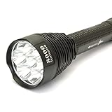 SecurityIng® TrustFire J18 Cree XM-L 7T6 8000 Lumens 5-mode LED Flashlight + Holster
