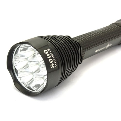  TrustFire J18 Cree XM-L 7T6 8000 Lumens 5-mode LED Flashlight + Holster 