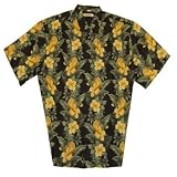 Tommy Bahama Pineapple Fiesta Camp Shirt - BLACK