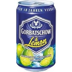 Gorbatschow Wodka & Lemon 0,33 ml