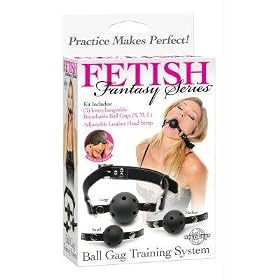 Fetish Fantasy Ball Gag Training System, Black