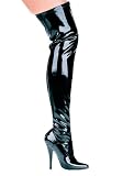 5 Inch Heel Thigh High Stretch Boot Women's Size Shoe
