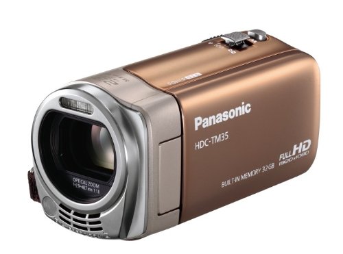 Panasonic デジタルハイビジョンビデオカメラ ゴールド HDC-TM35-N