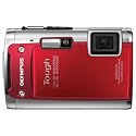 Olympus TG-610 Tough 14 MP Digital Camera , 5x Wide Optical Zoom (28mm), 3" 920K LCD (Red)
