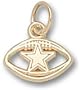 Dallas Cowboys NFL 10K 1/4 Charm