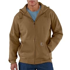 Carhartt K185 Heavyweight Hooded Zip-Front Sweatshirt Canyon Brown Large Tall 