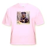 Rottweiler - Light Pink Infant Lap-Shoulder Tee (12M)