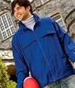 UltraClub Adult Hooded Zip-Front Pack-Away Jacket (8929)