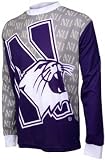 Northwestern Wildcats Long Sleeve Mountain Bike Jersey