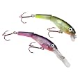 Storm Jointed MinnowStick Lures Model: Shallow Diver; Color: Black Silver Flash (563)