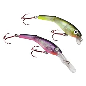 Storm Jointed MinnowStick Lures Model: Deep Diver; Color: Olive Chartreuse Glow (581)