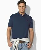 41Ehkh 4PgL. SL160  Polo Ralph Lauren Polo Shirts, Custom Fit Interlock Royal Heather XXL