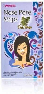 Prreti Nose Pore Strips - Tea Tree 3 Strips