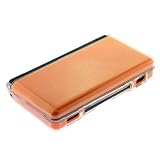 Retail Packing High Quality Nintendo Ds Lite Orange Crystal Clear Case with Silicone Skin Cover