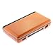 Retail Packing High Quality Nintendo Ds Lite Orange Crystal Clear Case with Silicone Skin Cover