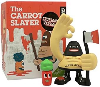 The Carrot Slayer 'Gruesome Edition' Designer Vinyl Art Toy Figure by Very Bravo