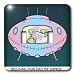 Londons Times Space The Final Frontier Cartoons - Alien Reads National Enquirer - Light Switch Covers - double toggle switch