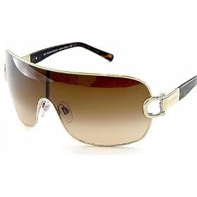 New Burberry 3001 1002 13 Sunglasses 01-35-120 Gradient Brown Gold Temple