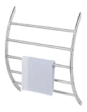 WENKO 15450100 Exclusiv Wand-Handtuchhalter - 5 Handtuchstangen, U-Form, Chrom, 56 x 70 x 17 cm