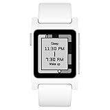Pebble 2 + Heart Rate Smart Watch White スマートウォッチ [並行輸入品]