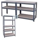 Lagerregal Steckregal Regal Lastenregal sehr stabil bis 265p pro Boden