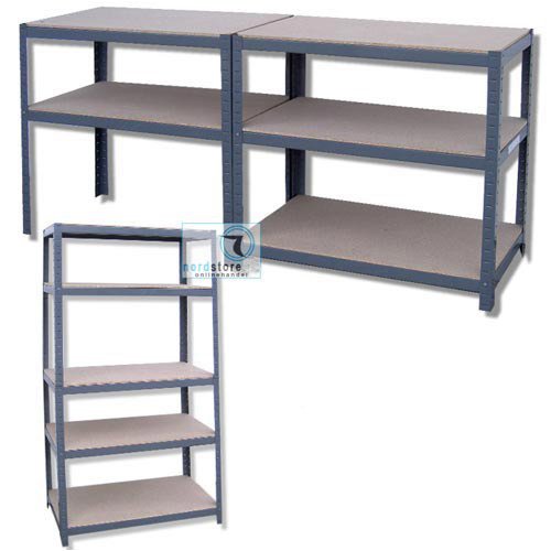 Lagerregal Steckregal Regal Lastenregal sehr stabil bis 265p pro Boden