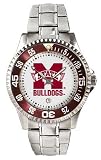 Mississippi State Bulldogs The Competitor Game Day Steel Watch