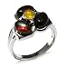 Sterling Silver Amber May Collection Ring