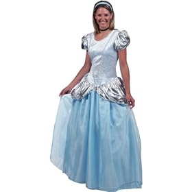 DELUXE Cinderella Adult Dress Up Costume