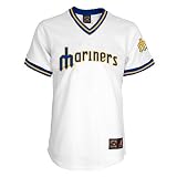 Seattle Mariners Replica 1977 Home Cooperstown Jersey - White XX Large