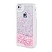iPhone 6s case,iphone 6 case, liujie Liquid, Cool Quicksand Moving Stars Bling Glitter Floating Dynamic Flowing Case Liquid Cover for Iphone 6 4.7 inch(PK+WT heart)
