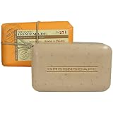 Organic Homemade Mandarin, Grape and Walnut Exfoliating Soap Bar