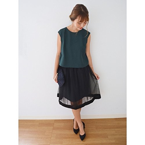 シップス（レディース）（SHIPS for women） little black：2WAYぺプラムドレス◇