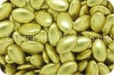 Italian Chocolate Dragees Metalic Gold 200g bag