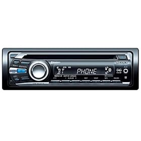 Sony MEX-BT2700 Bluetooth CD/MP3 Car Stereo with Full Face Off Internal Mic