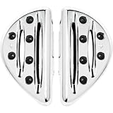 Arlen Ness Deep Cut Floorboards - Passenger - Chrome 06-837 by Arlen Ness