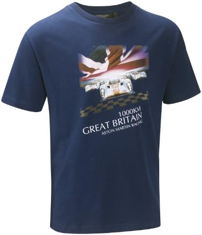Aston Martin Racing Lifestyle GB T-Shirt-Blue-L