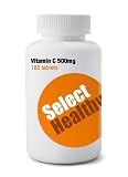 Vitamin C 500mg (180 tablets) - Cheapest in UK - Money Back Guarantee!